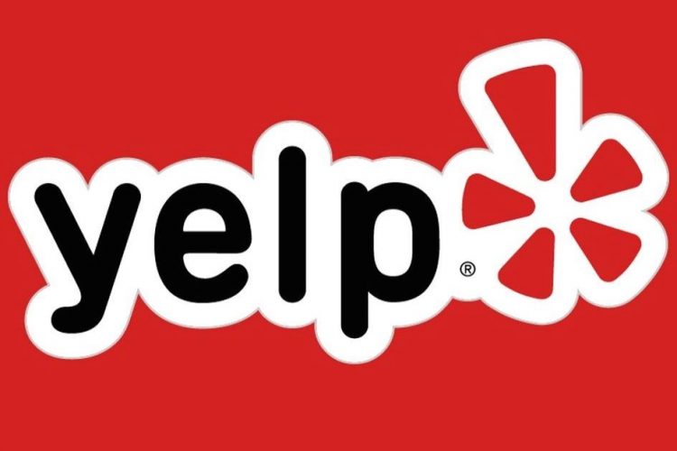 yelp logo red background
